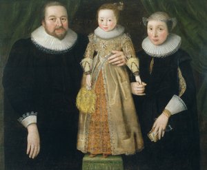 Perheen muotokuva, 1627 (paneeli)